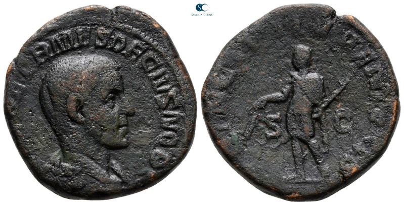 Herennius Etruscus AD 251. Rome
Sestertius Æ

34 mm, 22,69 g



very fine...