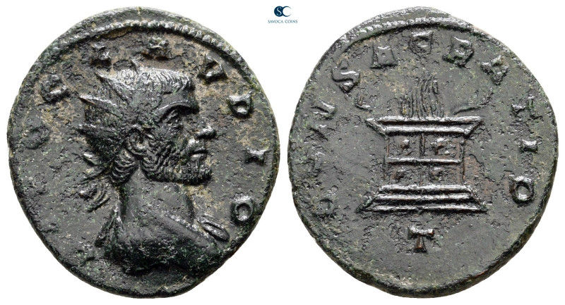 Claudius II (Gothicus) AD 268-270. Rome
Antoninianus Æ

21 mm, 3,31 g



...