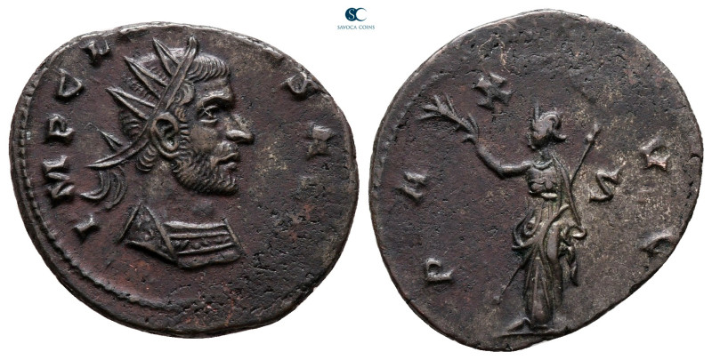 Claudius II (Gothicus) AD 268-270. Siscia
Antoninianus Æ

20 mm, 2,80 g


...