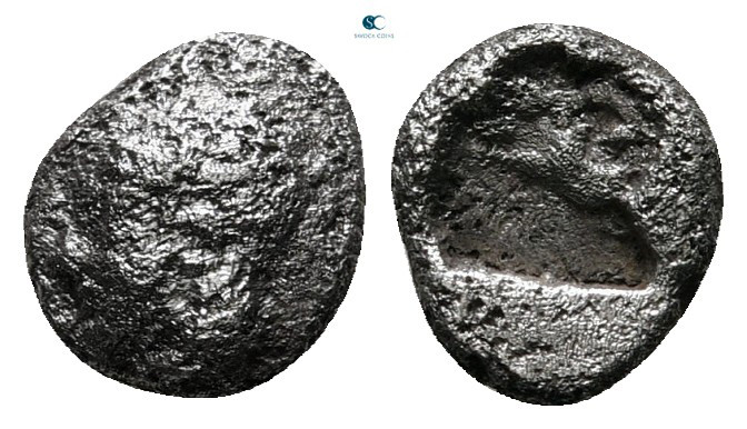 Ionia. Kolophon circa 530-500 BC. 
Obol AR

7 mm, 0,50 g



fine