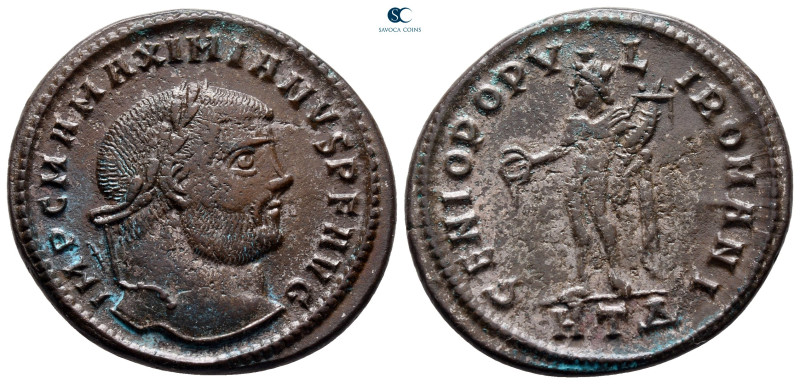 Maximianus Herculius AD 286-305. Heraclea
Follis Æ

28 mm, 8,91 g



very...