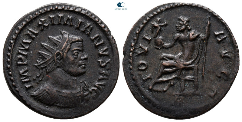 Maximianus Herculius AD 286-305. Lugdunum
Antoninianus Æ

23 mm, 3,54 g


...