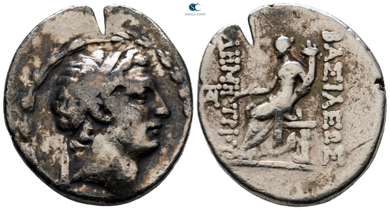 Seleukid Kingdom. Antioch on the Orontes. Demetrios I Soter 162-150 BC.
Tetradr...