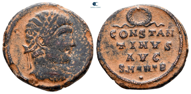 Constantine I the Great AD 306-337. Antioch
Follis Æ

18 mm, 2,45 g



ne...