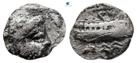 Phoenicia. Arados circa 380-350 BC. Obol AR
