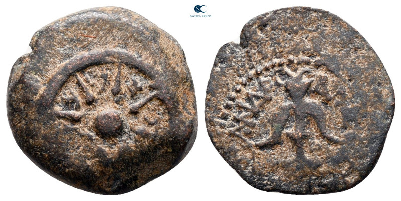 Judaea. Jerusalem. Hasmoneans. Alexander Jannaios (Yehonatan) 103-76 BC. 
Pruta...