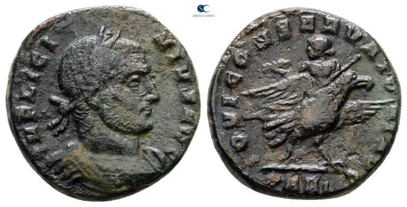 Licinius I AD 308-324. Arelate (Arles)
Follis Æ

17 mm, 3,50 g



nearly ...