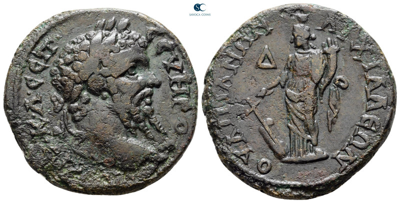 Thrace. Anchialos. Septimius Severus AD 193-211. 
Bronze Æ

29 mm, 14,14 g
...