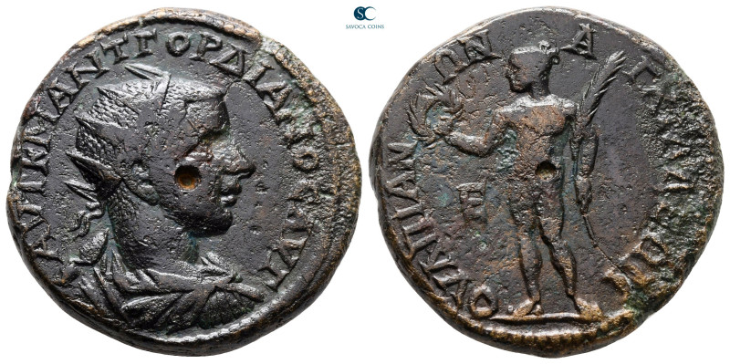 Thrace. Anchialos. Gordian III AD 238-244. 
Bronze Æ

29 mm, 17,21 g



v...