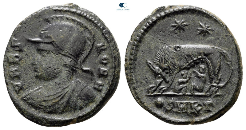 City Commemoratives AD 330-354. Cyzicus
Follis Æ

18 mm, 2,49 g



very f...