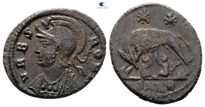 City Commemoratives AD 330-354. Heraclea
Follis Æ

19 mm, 2,15 g



nearl...