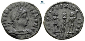 Delmatius, as Caesar AD 335-337. Cyzicus. Follis Æ