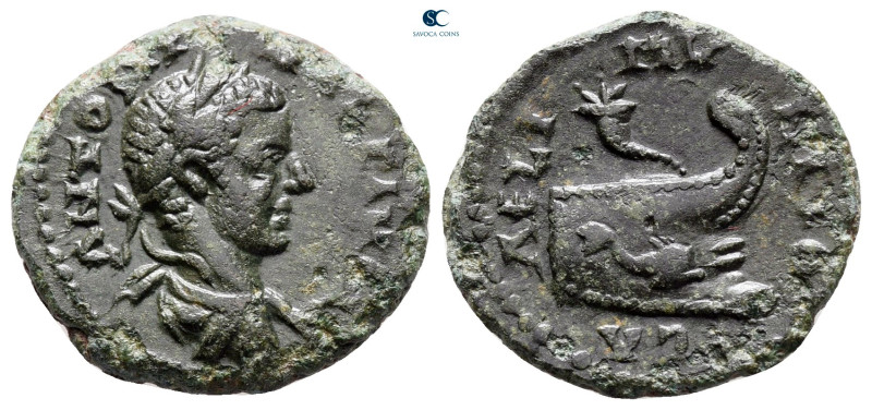 Thrace. Coela. Elagabal AD 218-222. 
Bronze Æ

18 mm, 2,77 g



very fine...