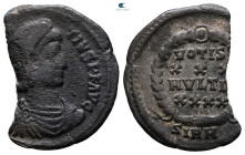 Constantius II AD 347-361. Sirmium. Fourrée Siliqua