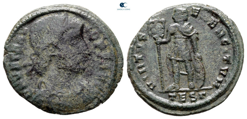 Vetranio AD 350. Thessaloniki
Follis Æ

21 mm, 2,81 g



nearly very fine...