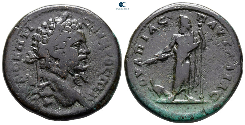 Thrace. Pautalia. Septimius Severus AD 193-211. 
Bronze Æ

30 mm, 15,17 g

...