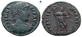 Valens AD 364-378. Constantinople. Follis Æ