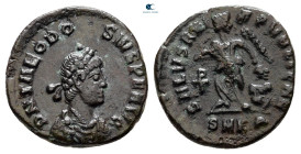 Theodosius I AD 379-395. Cyzicus. Follis Æ