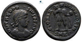 Theodosius I AD 379-395. Cyzicus. Follis Æ