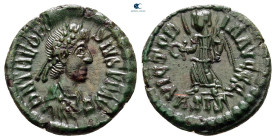 Theodosius I AD 379-395. Siscia. Follis Æ