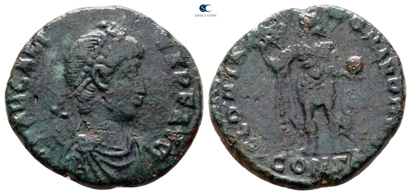 Arcadius AD 383-408. Constantinople
Follis Æ

21 mm, 4,48 g



nearly ver...