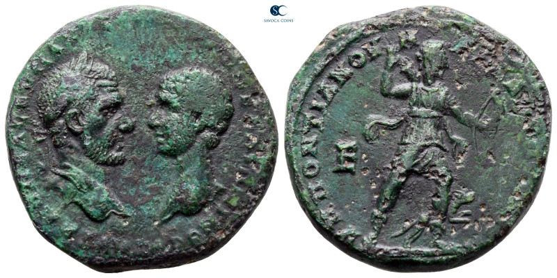 Moesia Inferior. Marcianopolis. Macrinus with Diadumenian as Caesar AD 217-218. ...