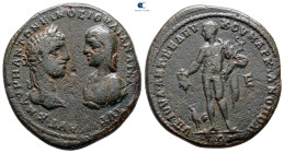 Moesia Inferior. Marcianopolis. Elagabalus, with Julia Maesa AD 218-222. Bronze Æ