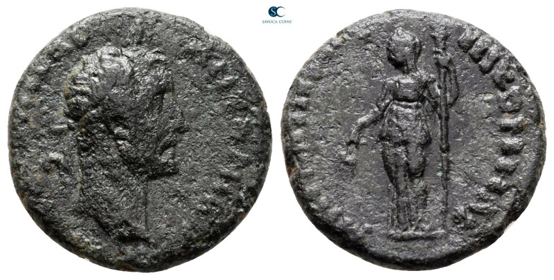 Bithynia. Nikomedia. Antoninus Pius AD 138-161. 
Bronze Æ

17 mm, 3,45 g

...