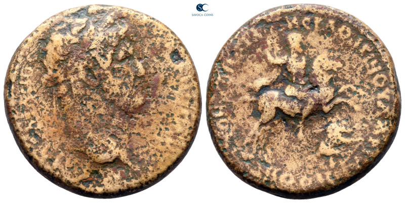 Mysia. Hadrianotherai. Hadrian AD 117-138. 
Bronze Æ

27 mm, 15,76 g



f...