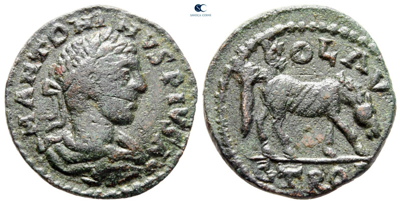 Troas. Alexandreia. Elagabal AD 218-222. 
Bronze Æ

21 mm, 5,21 g



very...