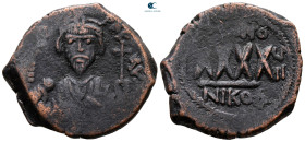 Phocas AD 602-610. Nikomedia. Follis or 40 Nummi Æ