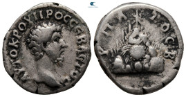 Cappadocia. Caesarea - Eusebeia. Lucius Verus AD 161-169. Didrachm AR