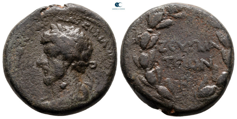 Commagene. Zeugma. Lucius Verus AD 161-169. 
Bronze Æ

22 mm, 9,67 g



n...