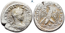 Seleucis and Pieria. Antioch. Elagabal AD 218-222. Billon-Tetradrachm