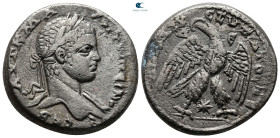 Seleucis and Pieria. Antioch. Elagabal AD 218-222. Billon-Tetradrachm