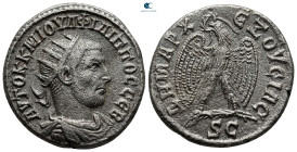 Seleucis and Pieria. Antioch. Philip I Arab AD 244-249. Billon-Tetradrachm
