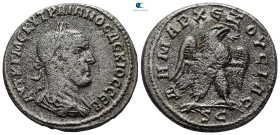 Seleucis and Pieria. Antioch. Trajan Decius AD 249-251. Billon-Tetradrachm