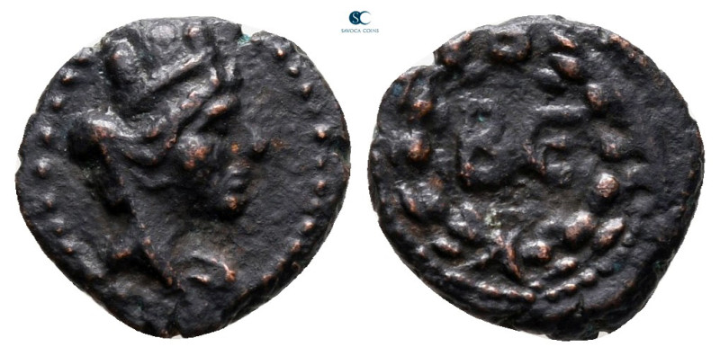 Phoenicia. Berytus. Pseudo-autonomous issue AD 100-200. 
Bronze Æ

10 mm, 0,9...