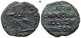 Leo VI the Wise AD 886-912. Constantinople. Follis Æ