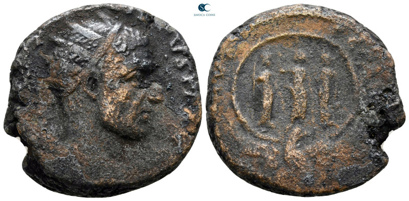 Judaea. Caesarea Maritima. Philip I Arab AD 244-249. 
Bronze Æ

28 mm, 21,09 ...