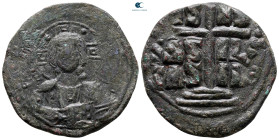 Romanus III Argyrus AD 1028-1034. Constantinople. Anonymous Follis Æ