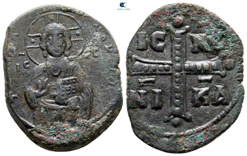 Michael IV AD 1034-1041. Constantinople
Anonymous Follis Æ

29 mm, 8,38 g

...