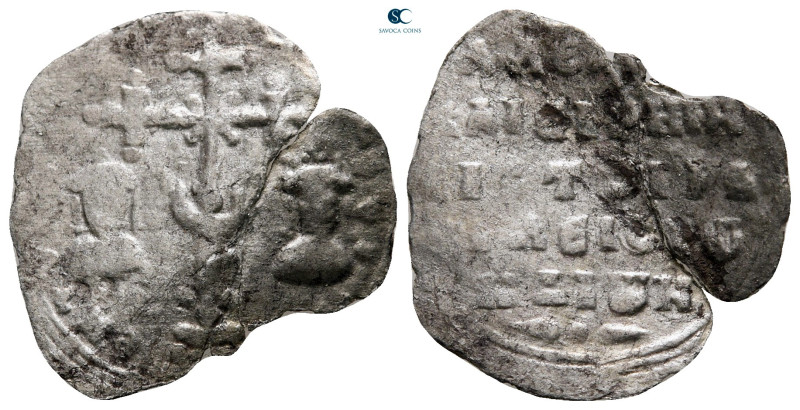 Michael VII Ducas, with Maria AD 1071-1078. Constantinople
Miliaresion AR

21...