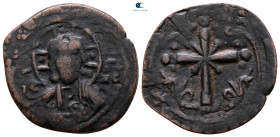 Nicephorus III Botaniates AD 1078-1081. Constantinople. Anonymous Follis Æ