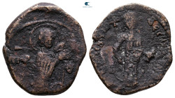 Manuel I Comnenus AD 1143-1180. Constantinople. Tetarteron Æ