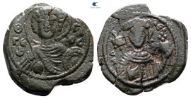 Manuel I Comnenus AD 1143-1180. Thessalonica. Tetarteron Æ