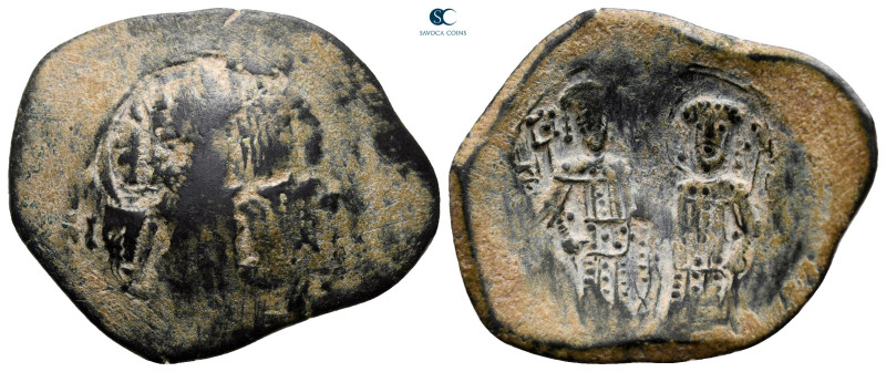 Alexius III Angelus-Comnenus AD 1195-1203. Constantinople
Trachy Æ

27 mm, 2,...