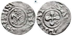 France. Provincial. Valence. Anonymous Bishops AD 1100-1200. Denier AR