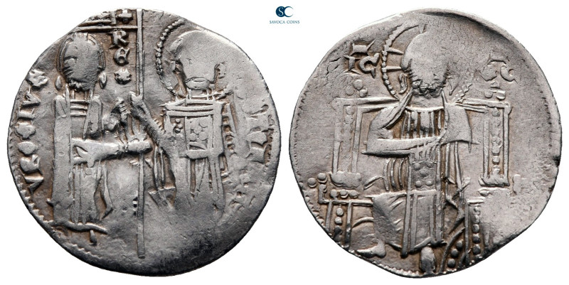 Serbia. Stefan Uroš II Milutin AD 1282-1321. 
Dinar AR

19 mm, 1,67 g



...
