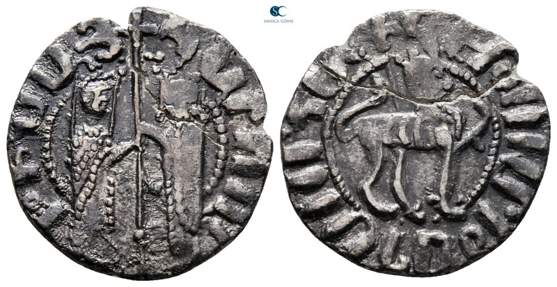 Cilician Armenia. Hetoum I AD 1226-1270. 
Tram AR

21 mm, 2,80 g



very ...